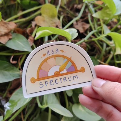 Its a spectrum sticker